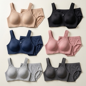Conjunto de Ropa Interior Deportiva para Mujer: Sujetador Deportivo con Soporte, Braguitas de Malla de Alto Rendimiento, Boyshort con Aros, Poliéster de Alta Tecnología, Talla Personalizada - Product Image 4