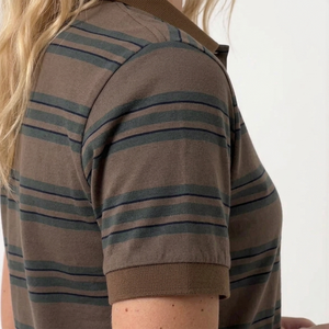 Camiseta polo de movimiento activo para mujer, de algodón con doble costura, ropa profesional, camiseta polo ligera para mujer - Product Image 5