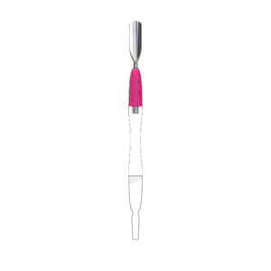 Limpiador de Cutículas de Acero Inoxidable con Diseño de Cuchilla, Mango de Silicona Antideslizante y Empujadores de Calidad Profesional - Product Image 6
