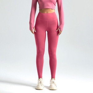 En gros : Haut de yoga, Vêtements de sport, Ensembles de fitness pour la gym, Débardeurs de course, Leggings, Leggings à effet froncé, Pantalons à jambes larges, Ensemble de leggings de sport - Product Image 2