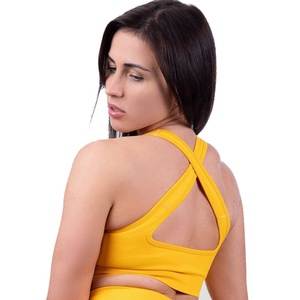 Soutien-gorge de yoga pour femme 2026 à maintien moyen, écologique, séchage rapide, respirant, avec bretelles réglables et coussinets amovibles - Product Image 6