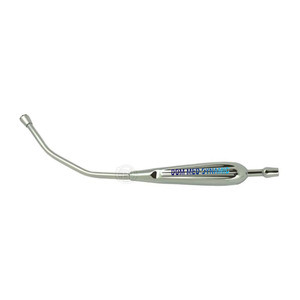 DOM MED DYNAMIC Tubo de Succión Quirúrgica Manual Reutilizable de Acero Inoxidable Yankauer, Instrumento Médico Básico para Hospital - Product Image 2