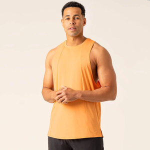 Débardeur de sport sans manches pour homme, décontracté et professionnel, 100% coton, séchage rapide, respirant, écologique, tricoté, personnalisé - Product Image 1