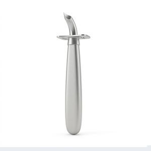 Trócar de Cricotiectomía Ueckermann Denker con Cánula de Plata de 130 mm |   Instrumento Quirúrgico - Product Image 1