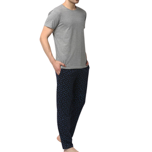 Ensemble de pyjama pour homme, coton, confortable, respirant, vêtements de nuit, fabricant de marque privée - Product Image 3