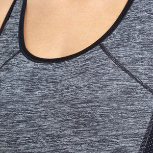 Women's Sexy Breathable Medium Support Quick Dry Spandex/Polyester Sports Bra <b>Cross</b> Back Tight Workout <b>Top</b> Front Logo for - Product Image 5