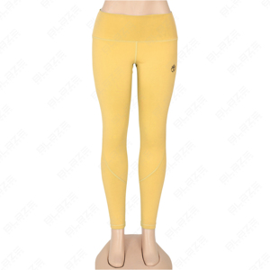 Collants de yoga pour le fitness et le soulèvement des fesses Leggings de yoga à taille élastique avec logo personnalisé de haute qualité pour femmes - Product Image 2