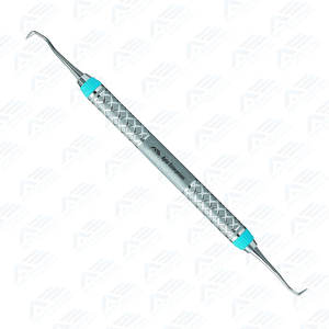 Escalador Jacquette de doble punta, reutilizable, para laboratorio Dental, mango de escalador periodontal, instrumentos quirúrgicos dentales de acero aprobados por CE - Product Image 4
