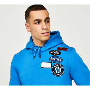 ชุดเซ็ตเสื้อผ้าผู้ชายแบบ OEM พร้อมโลโก้สั่งทำ กางเกงจ็อกเกอร์และเสื้อฮู้ด 2 ชิ้น ชุดวอร์มระบายอากาศได้ดีสำหรับผู้ชาย - Product Image 4