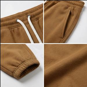 กางเกงสเวตเตอร์ผ้าคอตตอนสำหรับผู้ชายกางเกงสเวตเตอร์ทรงหลวมใส่พอดีตัวสำหรับสตรีทแวร์ผ้าคอตตอน - Product Image 4