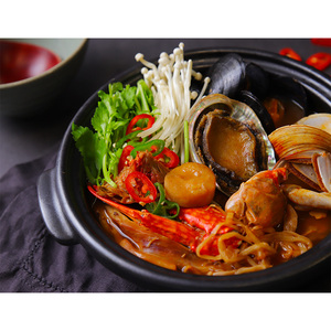 [CHOSSIJIB] Heritage Assorted Seafood Stew Baeknyeon Seafood Stew Meal Kit with Abalone <b>Crab</b> Shrimp and Traditional Broth - Product Image 5