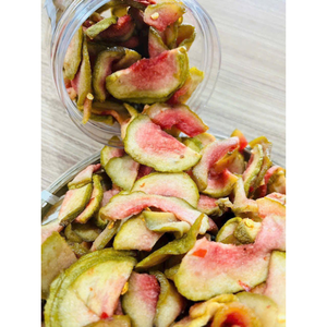 Rodajas de Guayaba Deshidratada Suave, Fruta Seca Rosa, Frutas Tropicales Deshidratadas, Venta al por Mayor - Product Image 1