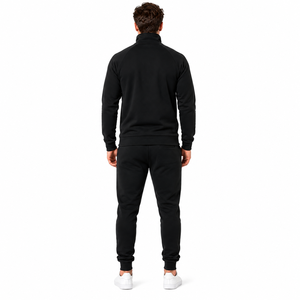 Chándal con Capucha de Alto Rendimiento de Aislamiento, 100% Algodón, Forro Polar Suave y Cómodo, Corte Regular, Manga Larga, Cierre con Cordón, para Gimnasio - Product Image 2