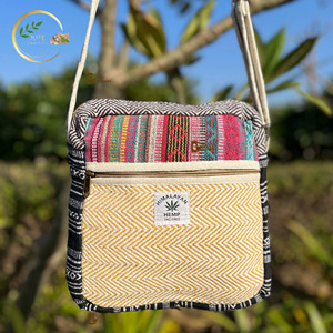 Sac bandoulière tendance en jute pour femmes, fibre naturelle, écologique, sac décontracté - Product Image 2