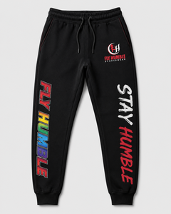 Pantalon de jogging sur mesure pour homme, 100 % coton, taille élastique, coupe droite, ample, respirant, léger, décontracté pour l'hiver - Product Image 1