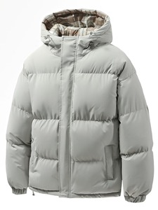 Custom Made Winter Women's Solid <b>Puffer</b> <b>Jackets</b> with Logo Design Thick Warm Short <b>Crop</b> Coats Quilted Nylon Full Sleeve Regular - Product Image 3