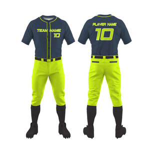Uniforme de Béisbol Más Vendido, Uniforme de Béisbol Ligero de Poliéster, Ropa de Práctica de Béisbol - Product Image 1