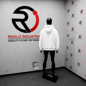 Sweat à capuche zippé oversize blanc en coton, coupe décontractée, pour le quotidien, le streetwear et un style décontracté oversize. - Product Image 4