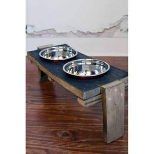 Bol pour chien en bois naturel de qualité d'exportation, fabriqué à la main avec un savoir-faire de qualité - Product Image 5