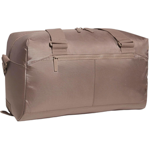 White Polyester <b>Duffel</b> <b>Bag</b> Large Capacity Zipper Closure Sport Fitness Travel <b>Bag</b> - Product Image 4