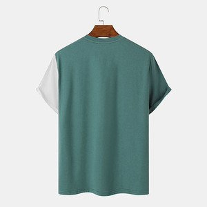 เสื้อยืดแฟชั่นผู้ชายสั่งทำพิเศษ สไตล์สปอร์ต คอกลม แบบสองชิ้น สำหรับกิจกรรมกลางแจ้ง  สั่งผลิตขั้นต่ำน้อย - Product Image 2