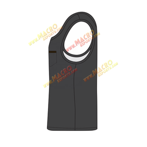 เสื้อกล้ามออกกำลังกายผ้าระบายอากาศได้ดีสำหรับผู้ชายเสื้อกล้ามออกกำลังกายแบบสั่งทำ - Product Image 3