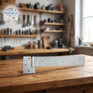 Charnière à sangle à roulement à billes de qualité supérieure, quincaillerie de porte en acier, charnière à sangle longue pour usage agricole, jardin et bois, vente chaude - Product Image 4