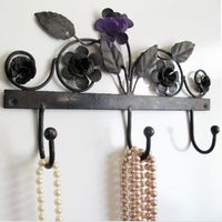 Crochets muraux en métal pour la cuisine, pour la décoration moderne de la maison et l'organisation quotidienne, crochets muraux durables conçus pour la suspension