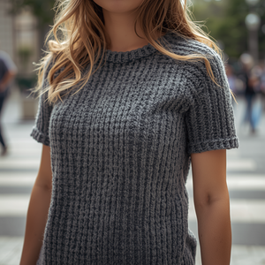 T-shirt pour homme à manches longues, délavé, vintage, décontracté, en coton - Product Image 4