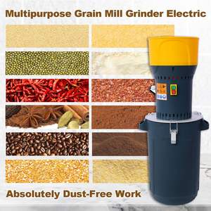 Electric 25L Corn <b>Flour</b> Mill Grinder Home Farm Wheat Feed Grinder with 5 Sieves and 1 Wrench - Product Image 6