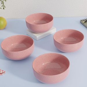 Tazón de Cerámica Hecho a Mano, Precio Accesible, Tazón Decorativo para Servir Sopa, Ensalada, Arroz, Bocadillos y para Uso en la Cena - Product Image 1