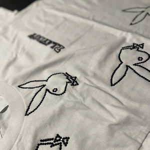 Camiseta de hombre con pedrería, estilo urbano, de algodón, informal, para la noche, de moda, fabricante OEM, camisetas de verano para hombre - Product Image 6