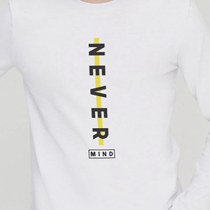 Camisetas de Manga Larga Personalizadas de Poliéster/Algodón para Hombre, Estilo Urbano de Doble Color, Transpirables, Anti-UV, para Fitness - Product Image 2