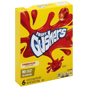 Bulk Fruit Gushers Flavor Mixers Fruit Snacks | Fruit Gushers Variety Pack, Strawberry Flavors Box - Product Image 6