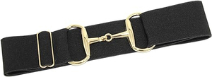 Latest Design Mesh <b>Elastic</b> PU Leather Horse Riding <b>Belt</b> Adjustable Stretchable Waterproof Flexible Standard International Adult - Product Image 3