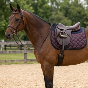 Tapis de Selle de Dressage Premium Antidérapant avec Absorption des Chocs et Prise en Main Améliorée pour Chevaux – Vente en Gros OEM - Product Image 3
