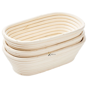 Cesta de fermentación de pan Banneton, apta para OEM, hecha a mano, de ratán, para pan de masa madre - Product Image 2