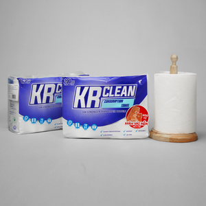 Kitchen Supplies Tea Towels Plain Krclean 15x15cm Non-Woven Fabric <b>Biodegradable</b> Disposable 400 Sheets Eco Friendly <b>Wipes</b> Mom - Product Image 1