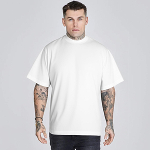 Camiseta de Verano Personalizada al por Mayor de Alta Calidad, Cuello Redondo, Manga Corta, para Hombre, Estilo Casual, Versátil, con Estampado Personalizado - Product Image 6