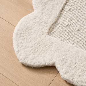 New Zealand Wool/Cotton Hand Tufted Luxury Modern Scandinavian Striped Thick Pile <b>Carpet</b> Custom Size Handmade Area Rug for - Product Image 4