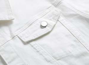 Chaquetas de Lona Vaquera Premium para Hombre, Corte Slim Fit, Cuello Alto, Resistentes al Viento, Estilo Casual, para Uso Diario, Venta al Por Mayor - Product Image 4