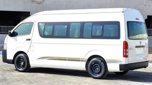 Brand New 2025 Hi Ace High Roof 2.5L Turbo Diesel Euro 6 Manual 15 Seater LHD White Passenger Bus Above 130 km/h - Product Image 2
