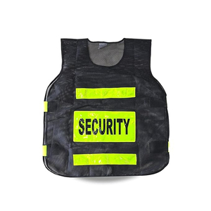 Gilet de sécurité réfléchissant pour hommes, haute visibilité, en toile respirante et écologique, nouvelle mode, pour agents de sécurité et zones à fort trafic - Product Image 1