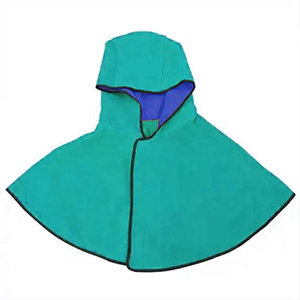 Casco de Soldadura de Cuero Vacuno Reforzado JNM, Protección Industrial Contra Incendios, Resistente al Calor y a las Llamas, ODM - Product Image 4