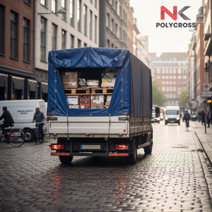 Lona Impermeable de Grado Económico para Tempo Tarpaulin, Lona de Doble Recubrimiento para Protección de Carga en Exteriores, Suministro al por Mayor - Product Image 1