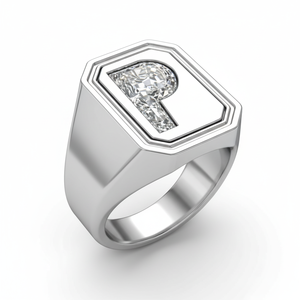 Diamante Suelto Sintético Cultivado en Laboratorio con Certificación IGI GIA, 16 Quilates, CVD HPHT, Forma de Letra P, D VVS, Venta al Por Mayor, Alfabeto Personalizado - Product Image 1