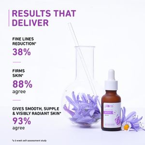 Suero Facial Nocturno Antienvejecimiento Avanzado con 1% de Retinol y Bakuchiol Plum |   Aumenta el Colágeno, Reduce las Líneas Finas y las Arrugas |   20 ml - Product Image 5