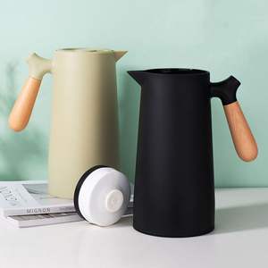 Pot à thé en acier, pot à boissons chaudes, équipement de café, cafetière moderne pour la cuisine - Product Image 4
