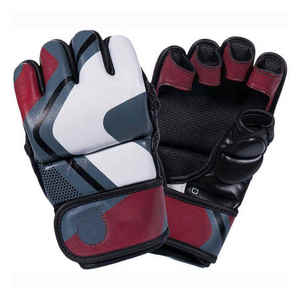 Guantes Ligeros para Entrenamiento de MMA, Diseño Único, Paneles Múltiples, Guantes para Artes Marciales, Servicio OEM/ODM Aceptable, Guantes de Medio Dedo - Product Image 4