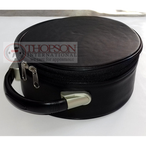 Étui pour fez maçonnique en similicuir de qualité supérieure, boîte de rangement et de présentation portable pour chapeau (bleu) - Product Image 5
